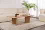 Nordure Sapphire Oak Mesa de Café Roble Zafiro Tablero Partículas Recubierto Melamina 18mm Elegante